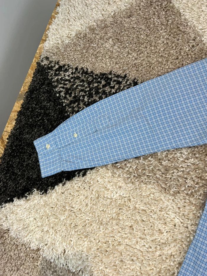 Chemise Ralph Lauren bleu à carreaux taille M style old money - photo numéro 9