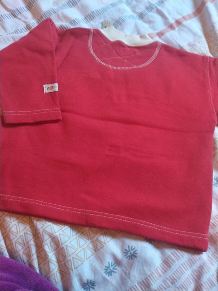 Sweat rouge 3 ans - photo numéro 6