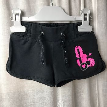 Short noir et rose fluo  3 ans  Orchestra