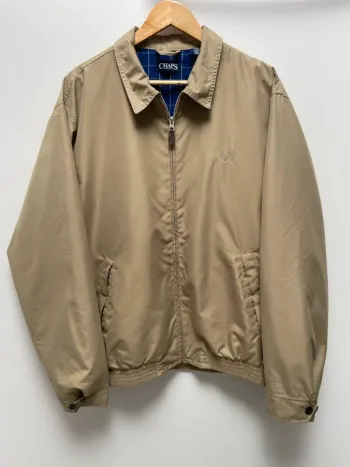 Harrington Jacket Chaps by Ralph Lauren Beige Mens XL