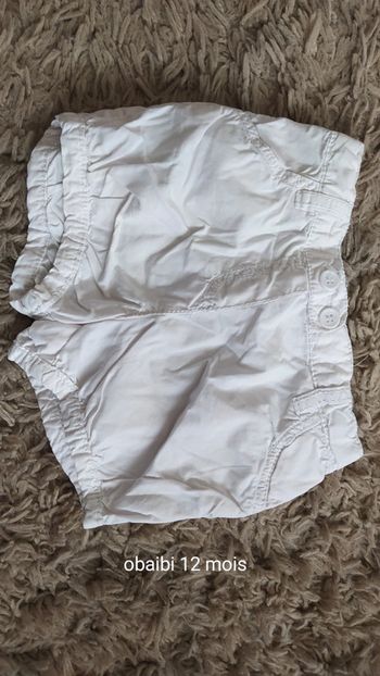 Short obaibi 12 mois