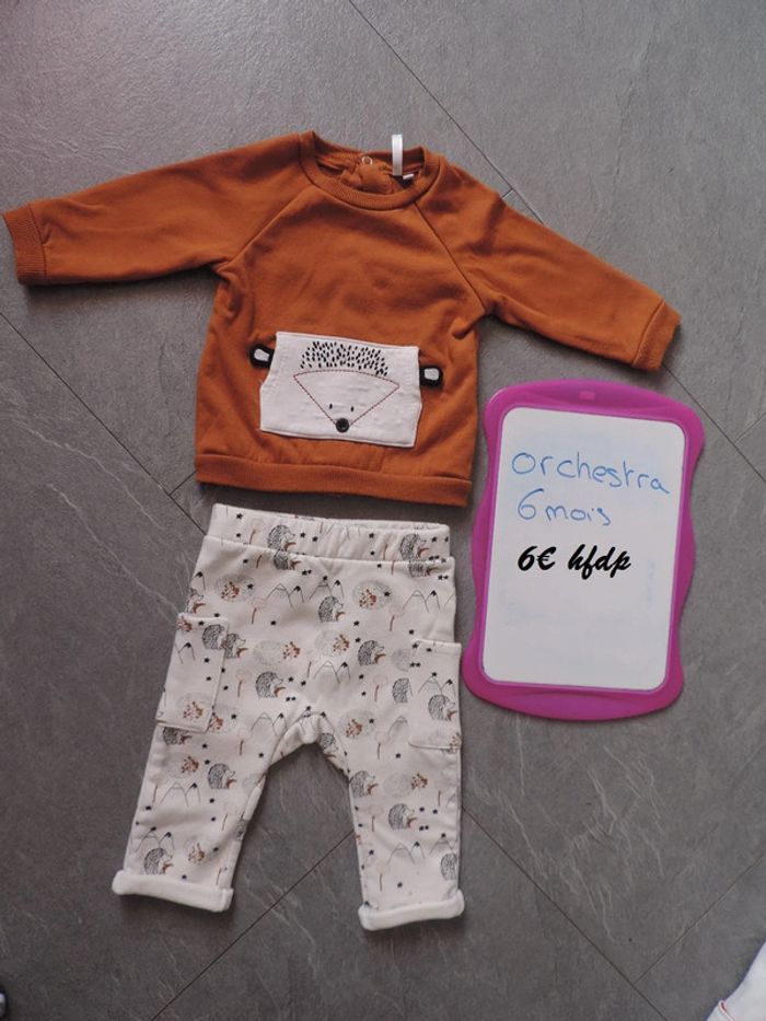 ensemble orchestra taille 6 mois