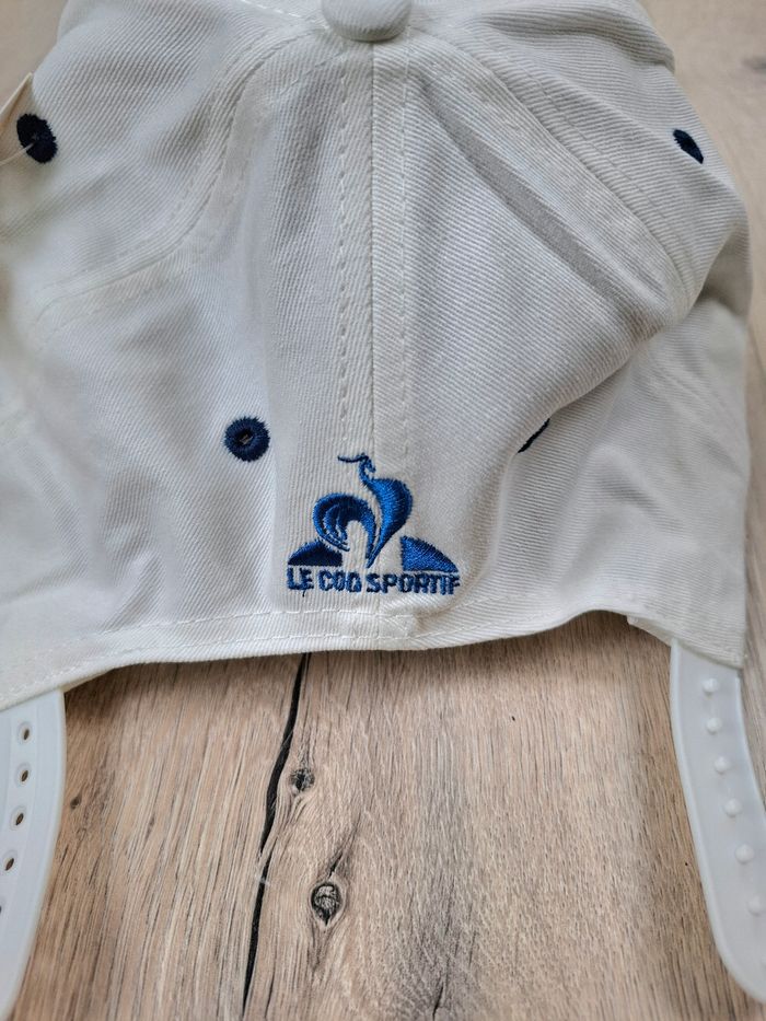 Casquette – Cap – Le Coq Sportif – France – Équipe de France – Blanc – Taille Unique – Neuve - photo numéro 7