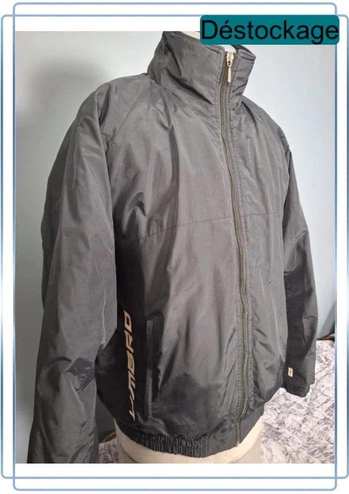 Blouson vintage umbro homme / taille L - noir brodé (245) - photo numéro 5