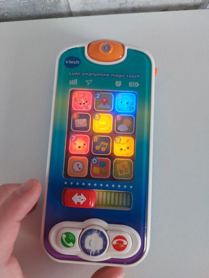 Téléphone vtech lumi smartphone magic - photo numéro 8