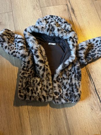 Veste effet fourrure