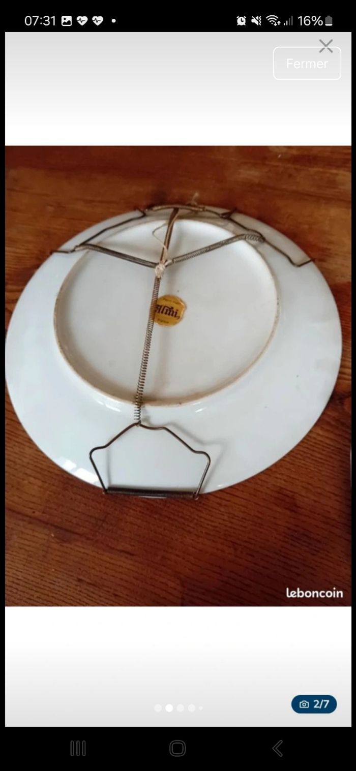 Assiette deco - photo numéro 2