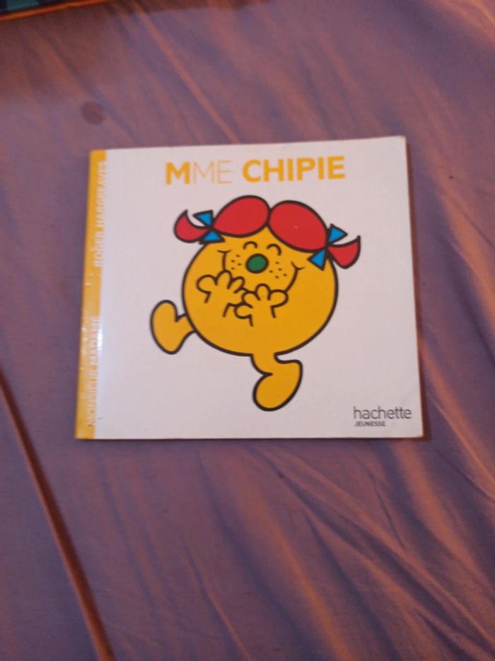 Livre monsieur madame , mademoiselle chipie