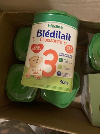 Blédilait lait infantile 3eme âge 5 boites