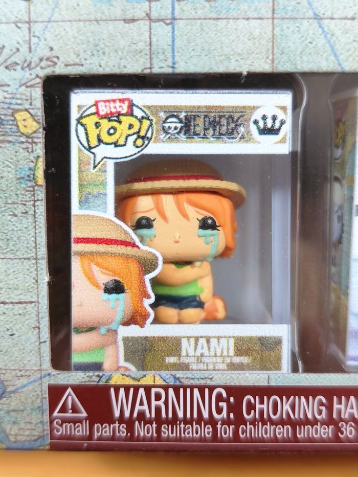 Boîte 4 Bitty Pop! One Piece - Nami, Arlong, Nojiko & Shanks (CHASE) - photo numéro 2