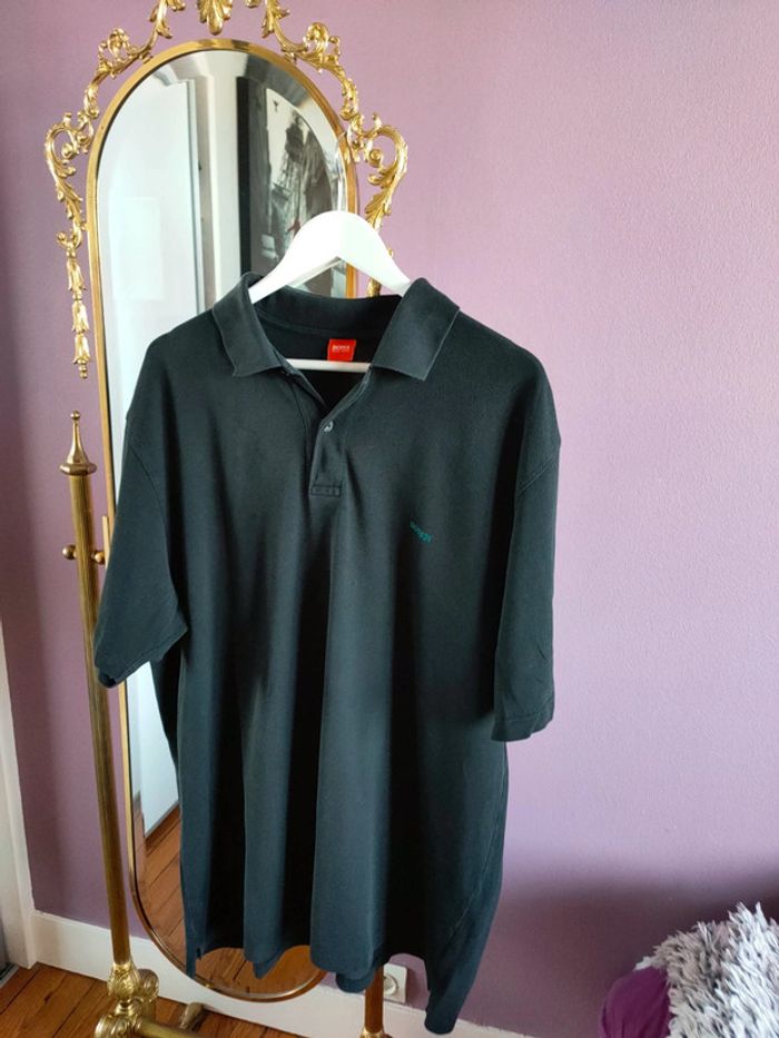 Polo noir Boss - photo numéro 5