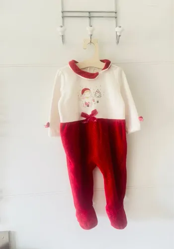 Pyjama velours Noël