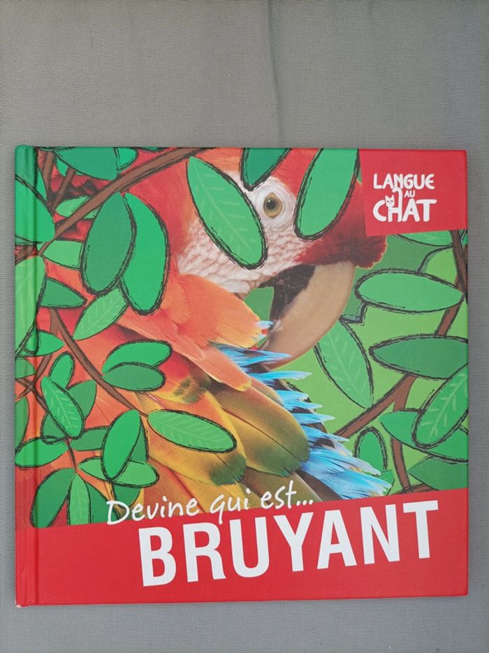 Livre " devine qui est..bruyant" neuf