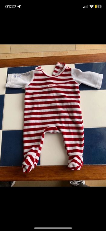 Grenouillère Sucre d’Orge 0 mois / 50 cm