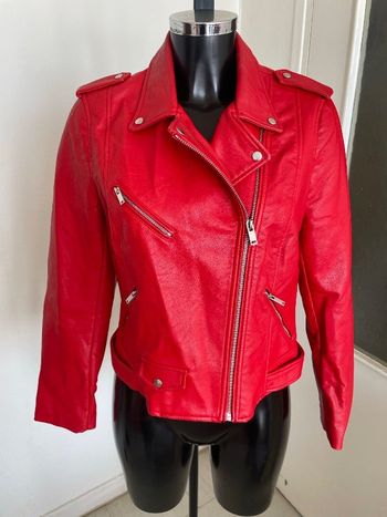 Perfecto en simili cuir Zara taille 40/L