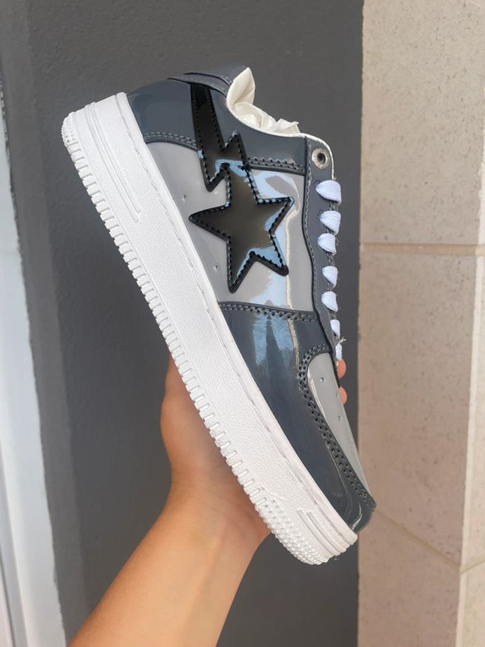 Baskets A Bathing Ape BAPE Sta Low Noir et blanc - photo numéro 6