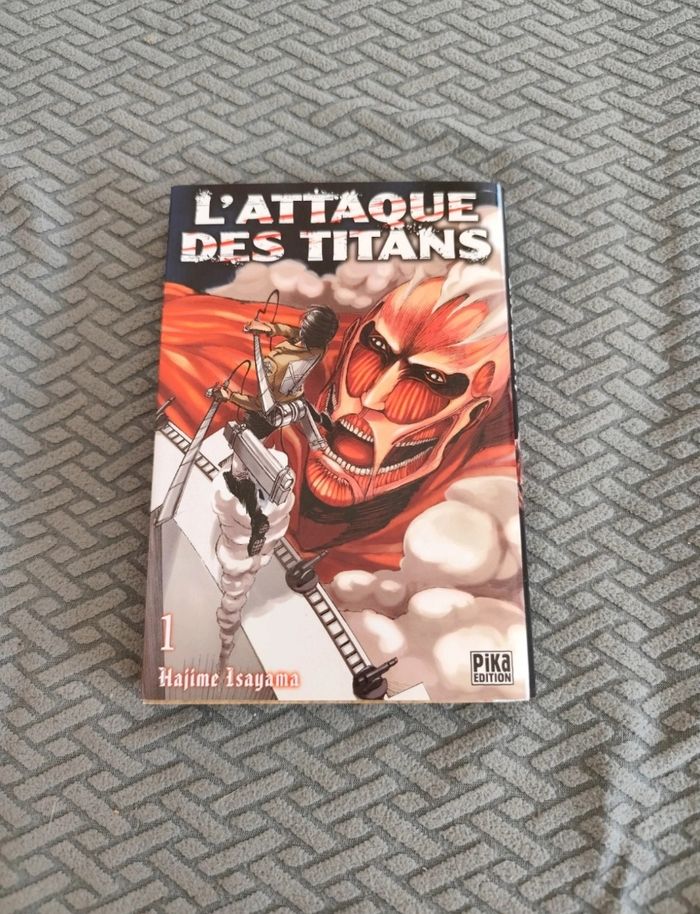Lot de 6 manga l'attaque des titans - photo numéro 5