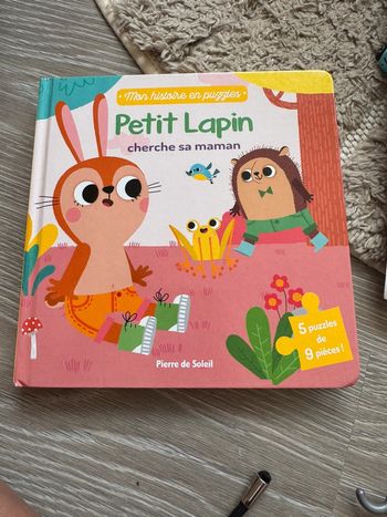 Mon histoire en puzzles petit lapin
