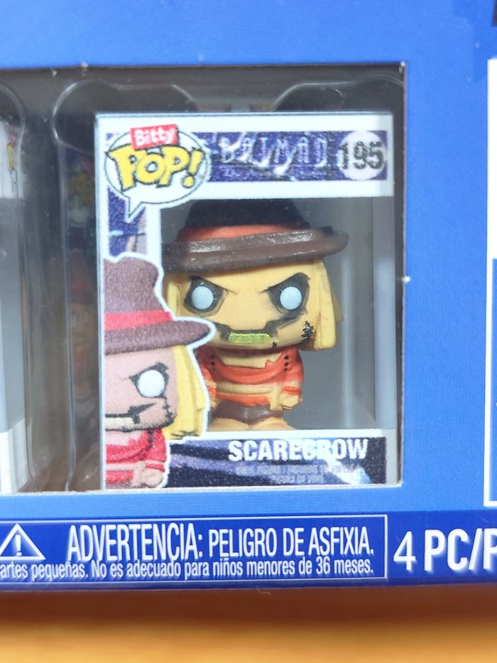 Boîte 4 Funko Bitty Pop! - DC Comics - Batman, Robin & Scarecrow - photo numéro 4