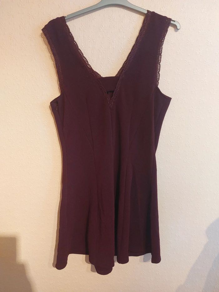 Robe bordeaux violet - photo numéro 3