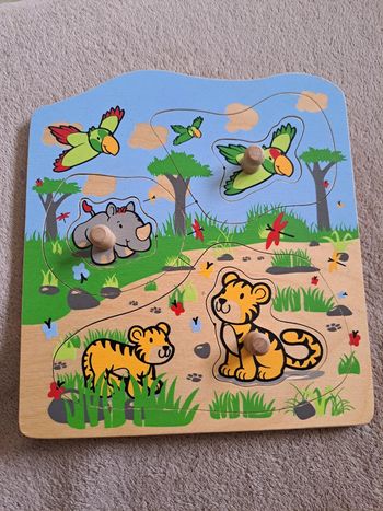 Puzzle en bois 6 pieces