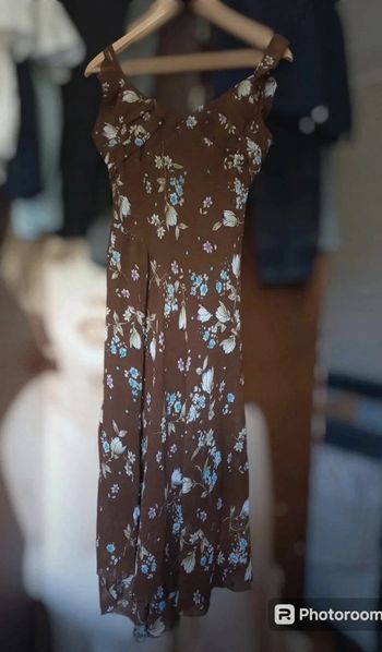 Robe longue fleurs été 🤍