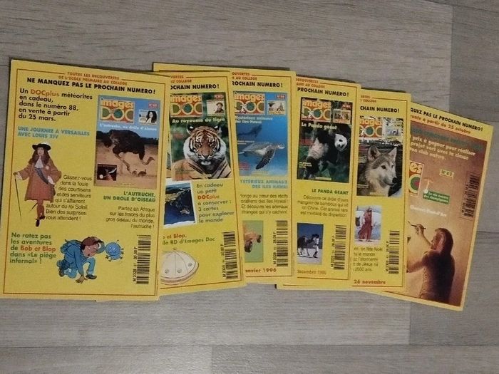 Lot vintage de 6 livres Images Doc année 1995-96 L079  7602561782 - photo numéro 4