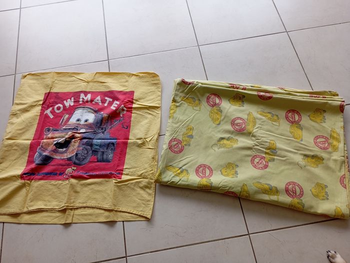 Housse de couette et taie oreiller car's - photo numéro 4