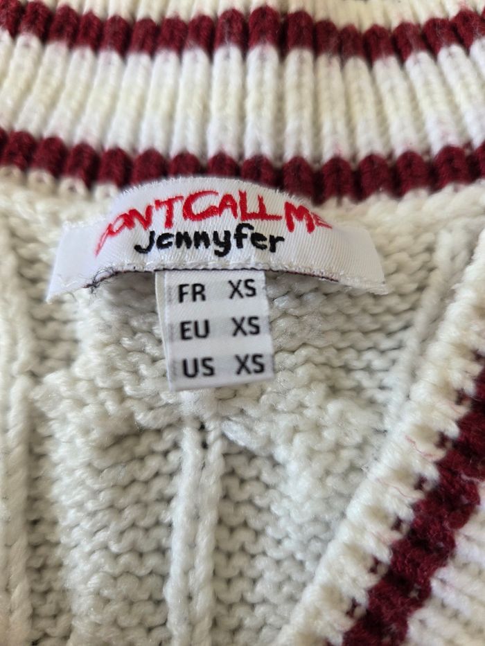 Pull sans manche taille xs jennyfer - photo numéro 3