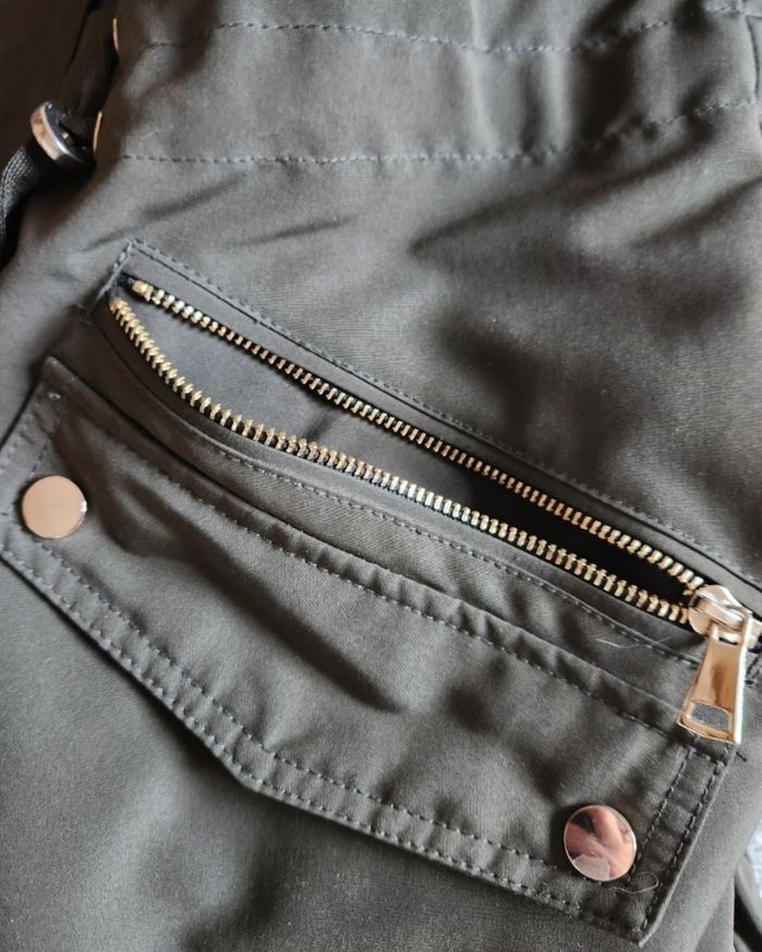 Manteau Pimkie kaki – Taille S – Chaud & doublure façon fourrure - photo numéro 4