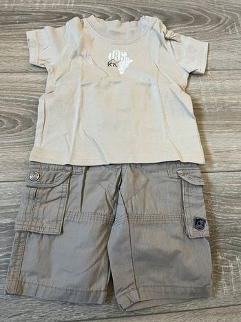 Ensemble 6 mois garçon pantalon t-shirt