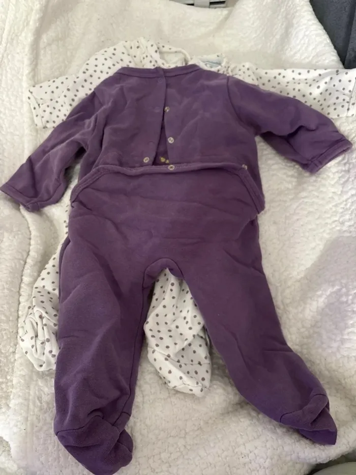 Lot de 2 pyjamas 6 mois verbaudet lot 1 - photo numéro 5