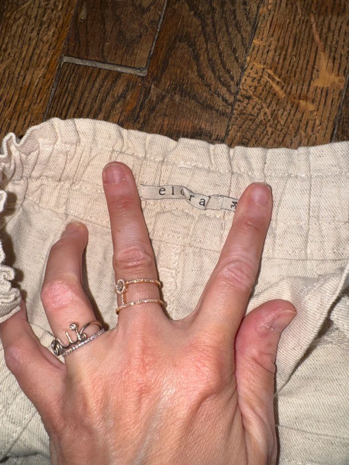 Short Elora  Taille 34 Coton et lin - photo numéro 3