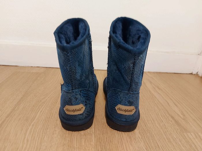 Blackfield Bottines Bleu - photo numéro 4