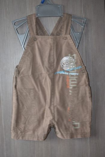 salopettes short 6 mois