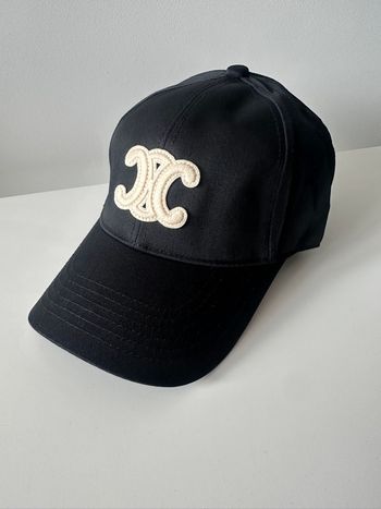 Casquette Céline noir