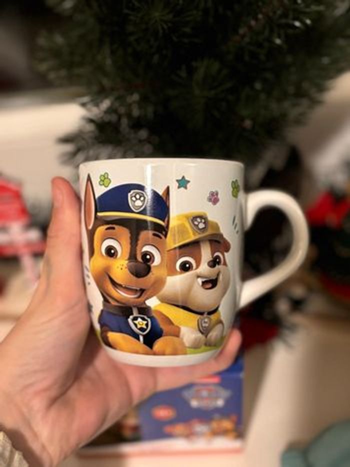 Lot de 2 tasses céramique pat patrouille enfant - photo numéro 2