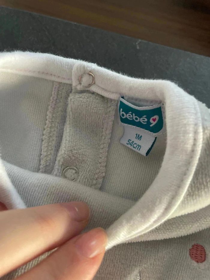 Pyjama velours bébé 9 - photo numéro 3