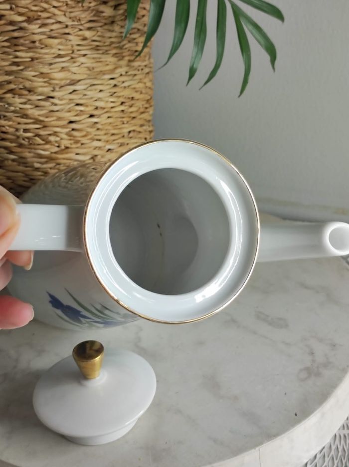 Théière cafetière porcelaine bavaria - photo numéro 3