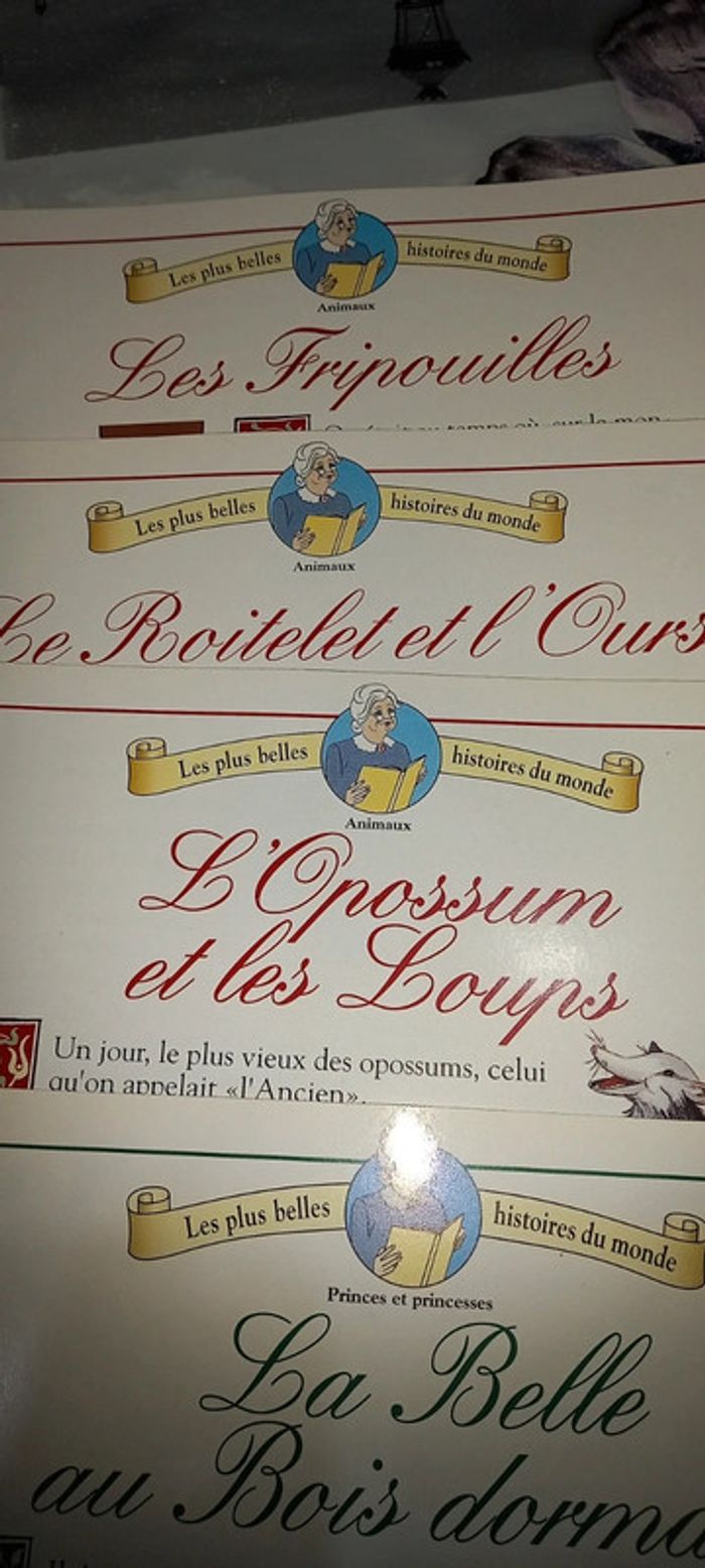 26 livrets les plus belles histoires du monde