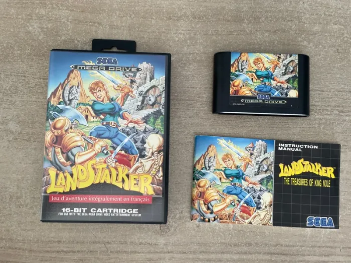 Jeu Landstalker pour megadrive complet - photo numéro 2