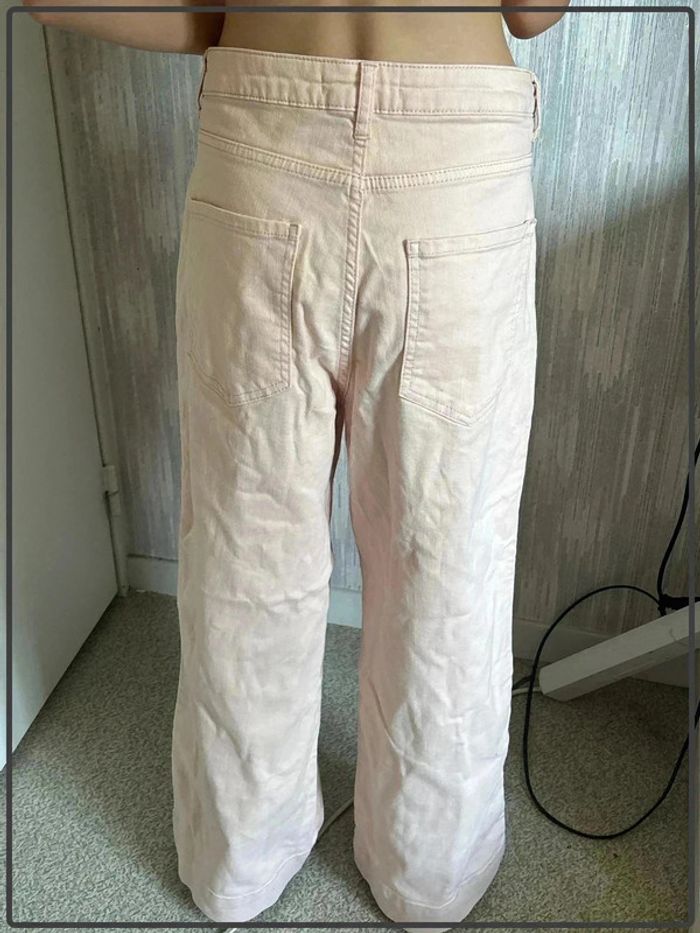 Jeans jambes larges taille 40 marque etam * - photo numéro 4