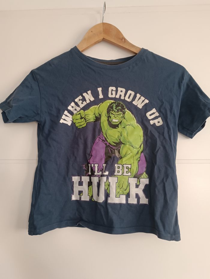 T-shirt hulk garçon 10 ans