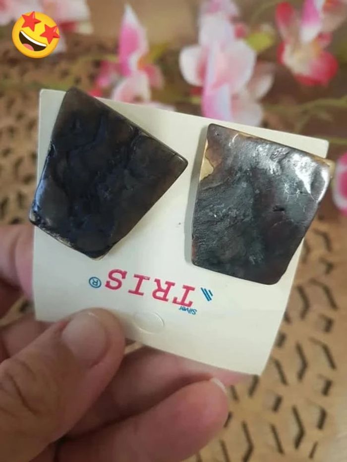 Boucles d'oreilles Vintage neuves - photo numéro 5