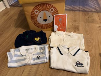 Lot Polo Garçon 6 mois