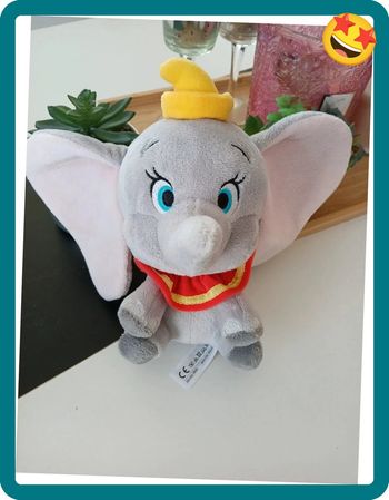 Péluche doudou Disney Dumbo comme Neuf 🌿🎁