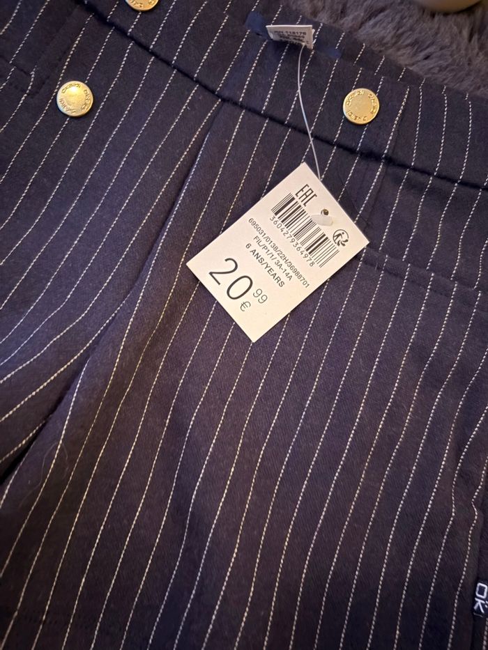 Short bleu marine 6 ans okaidi - photo numéro 2