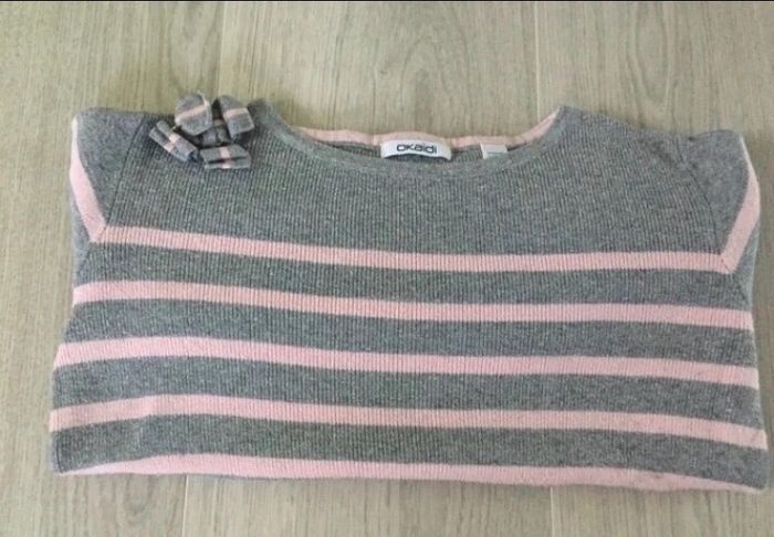 Pull fille marinière 6 ans okaïdi vêtement enfant hiver - photo numéro 8