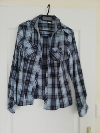 Chemisier dans les tons de bleu