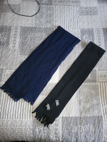 Lot de 2 écharpes bébé fille